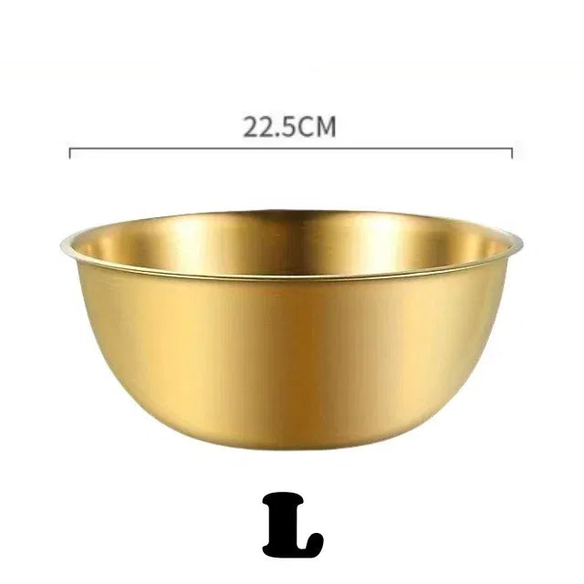 Stainless Steel Mixing Bowl Set (1–3 pcs) with Measurement Scale – Large Capacity Nesting Bowls for Cooking, Baking & Food Storage
