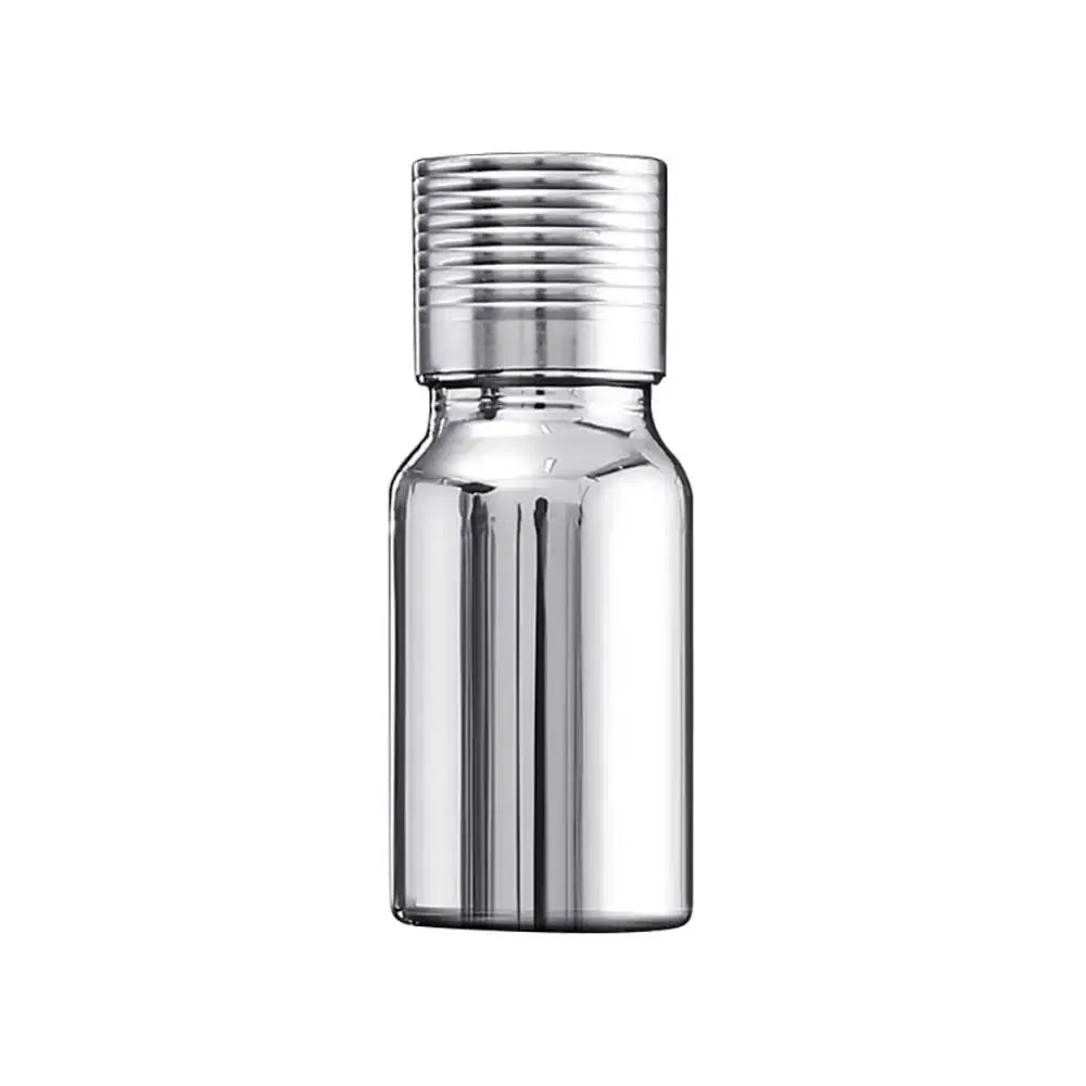 Amber Glass Perfume &amp; Essential Oil Bottles (5/15/30/50ml) – Portable Leakproof Bottles with Glass Stopper | Refillable Travel-Friendly Aromatherapy Containers