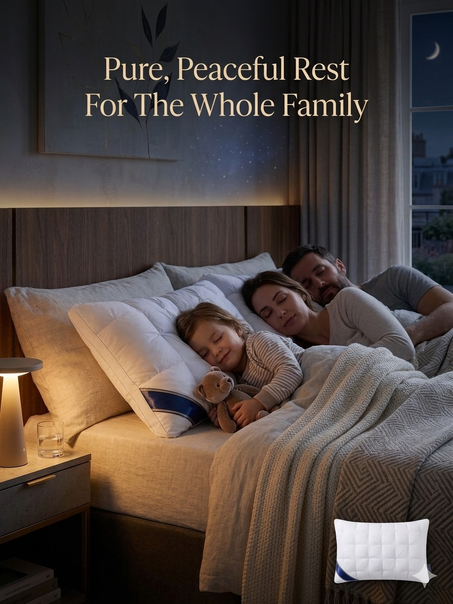 5-Star Hotel Luxury Pillow – Ultra-Soft Premium Comfort Bed Pillow | High-End Support for Deep Sleep (Model Y240930)