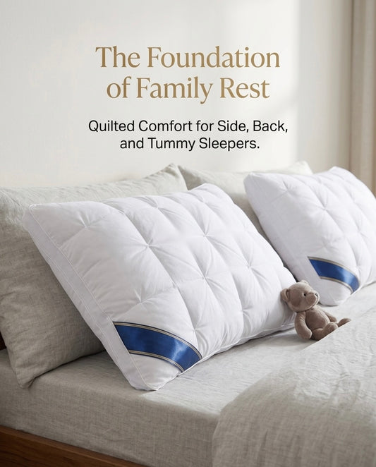 5-Star Hotel Luxury Pillow – Ultra-Soft Premium Comfort Bed Pillow | High-End Support for Deep Sleep (Model Y240930)